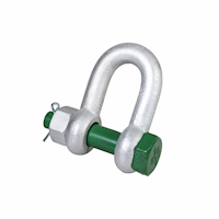 G-4153 Green Pin Dee Shackles Product Render 1